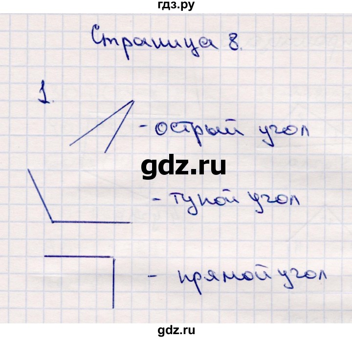 ГДЗ по математике 2 класс  Моро   часть 2. страница - 8, Решебник №4 к учебнику 2016