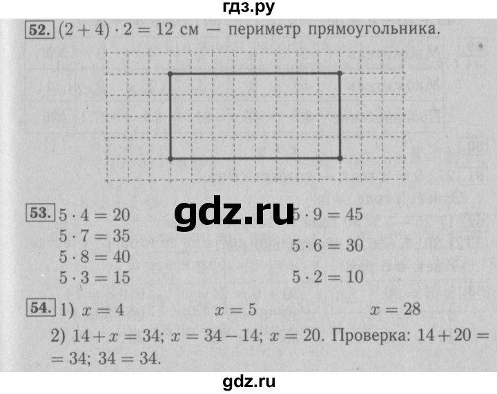 ГДЗ по математике 3 класс Моро рабочая тетрадь  часть 1. страница - 25, Решебник №3 к тетради 2016