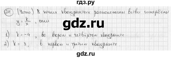 ГДЗ по алгебре 9 класс  Алимов   номер - 211, решебник