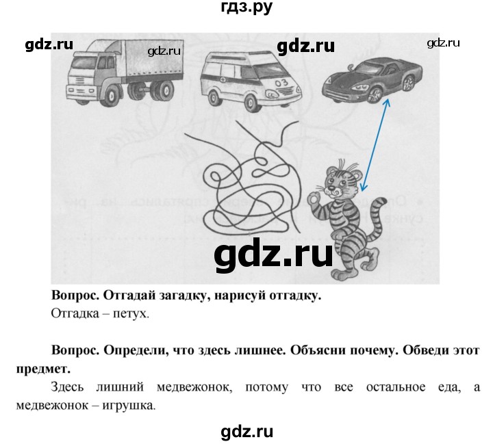 ГДЗ по окружающему миру 1 класс Ивченкова рабочая тетрадь  часть 1 (страница) - 38, Решебник