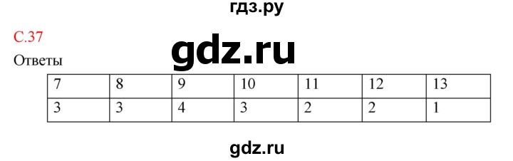 ГДЗ по биологии 10‐11 класс Сухорукова тетрадь-экзаменатор  страница - 37, Решебник